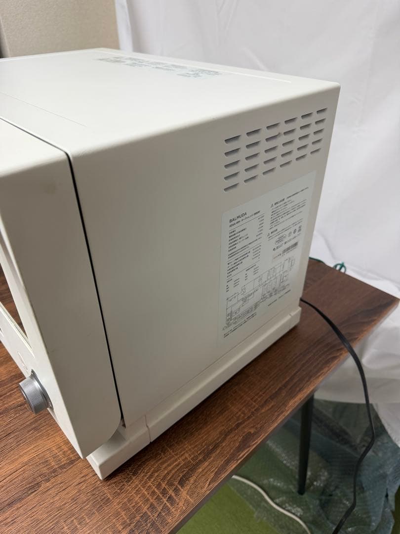 【美品】BALMUDAバルミューダオーブンレンジK04A-WHThe Range