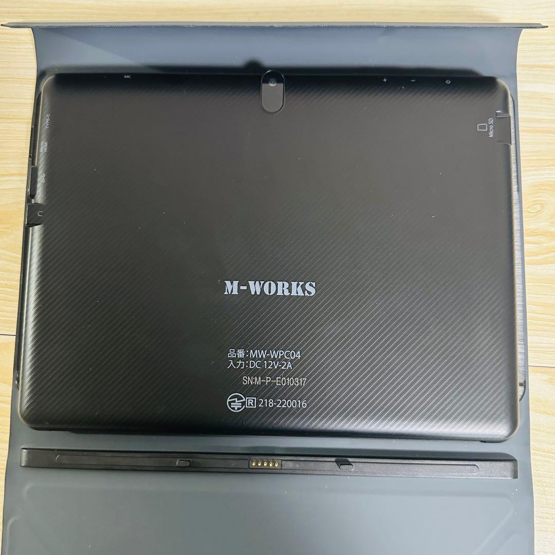 【美品】M-WORKS 8.9インチ WindowsPC IV MW-WPC04