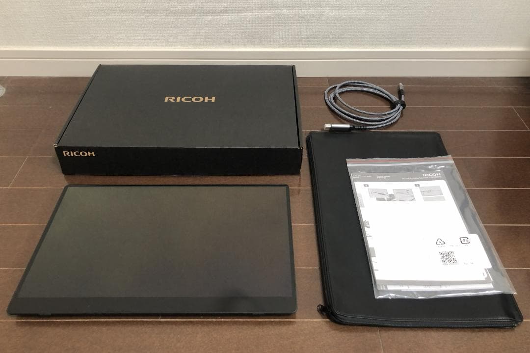 新品同様 RICOH Portable Monitor 150 有線 保証あり