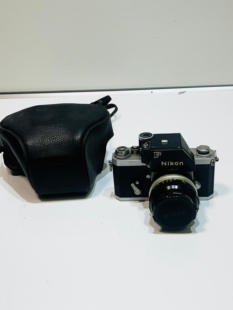 Nikon F 一眼レフカメラ Nikkor 50mmレンズ付き 動作未確認