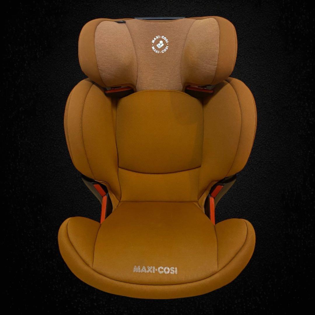 美品✨人気カラー✨MAXI-COSI RodiFix ISOFIX オレンジ