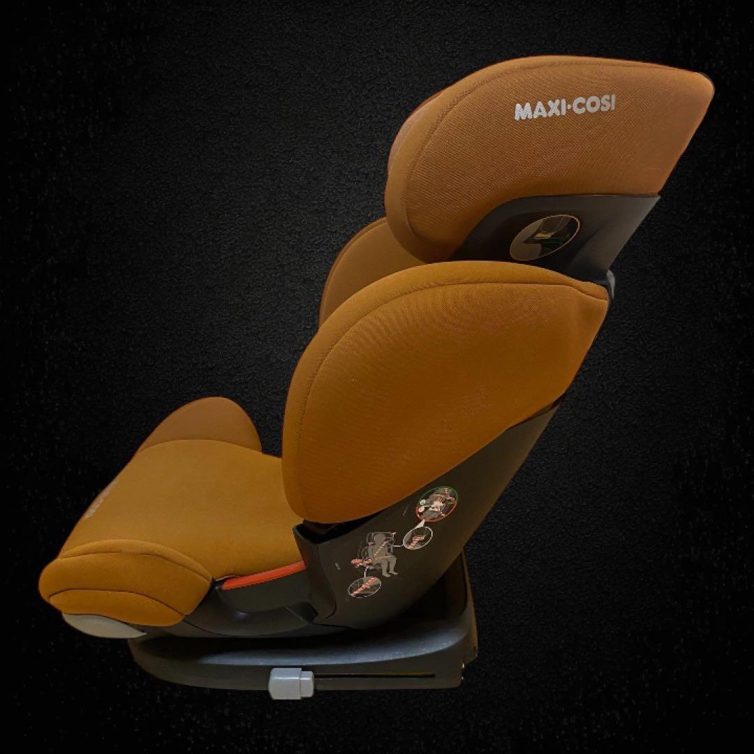美品✨人気カラー✨MAXI-COSI RodiFix ISOFIX オレンジ