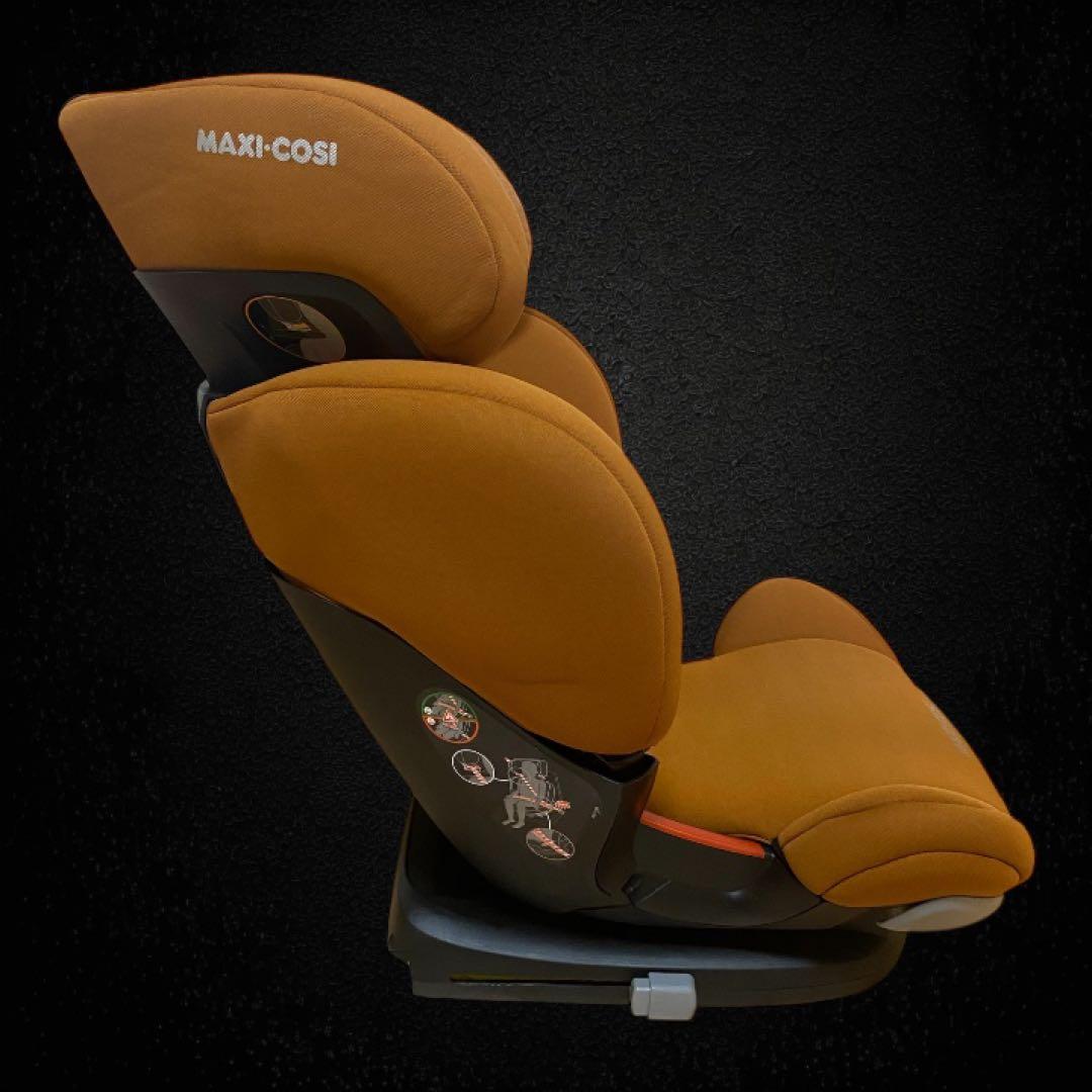 美品✨人気カラー✨MAXI-COSI RodiFix ISOFIX オレンジ