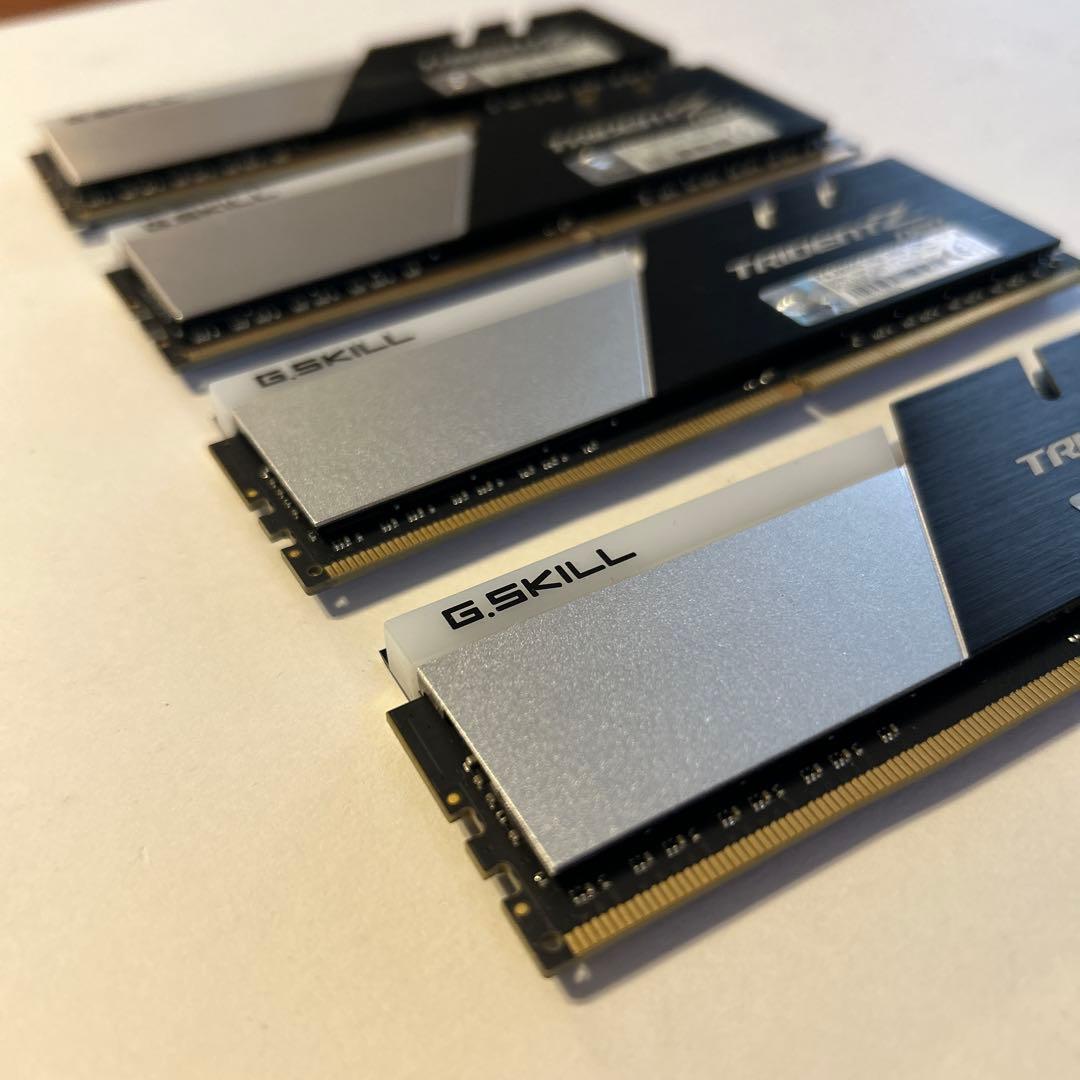 G.SKILL TRIDENT Z NEO DDR4-3600 8GB 4枚