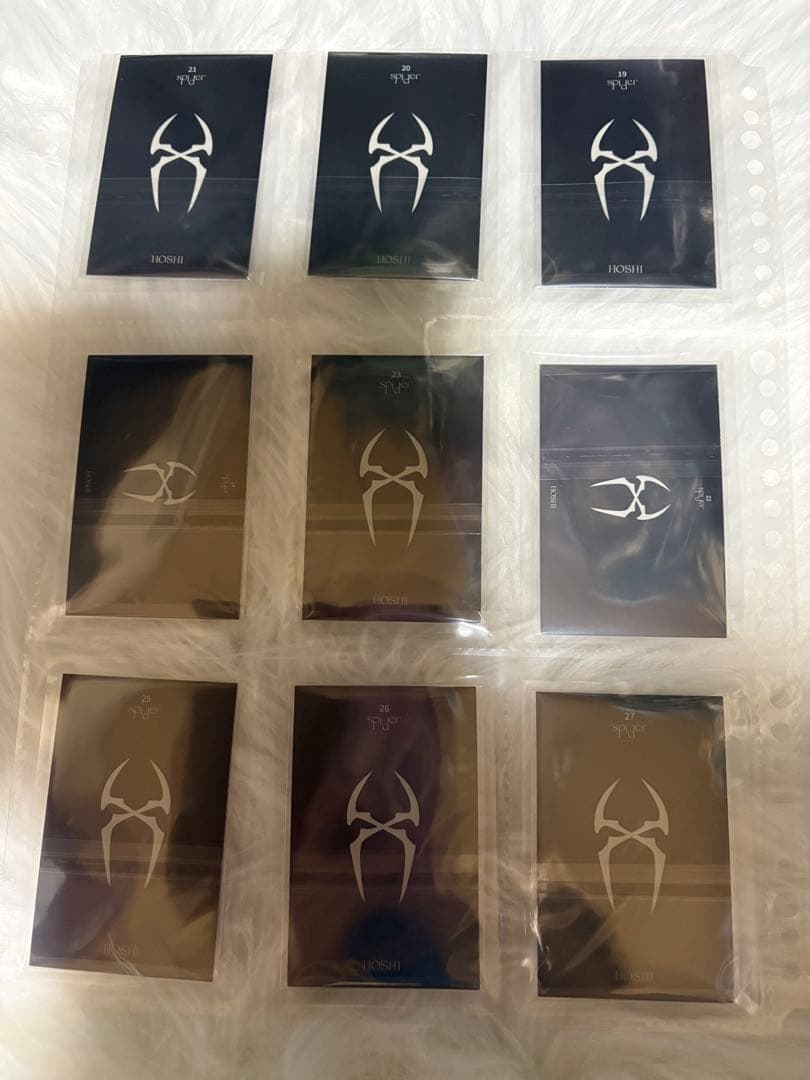 ドムソン付き♡SEVENTEEN ホシ　spider コンプリート