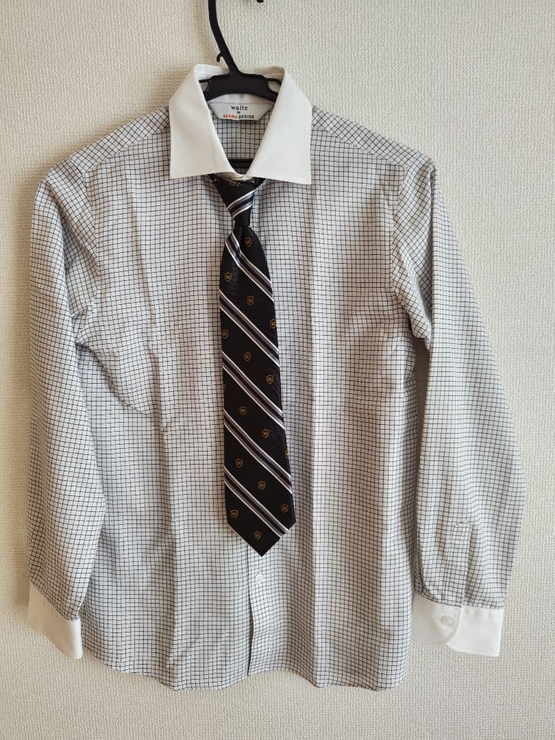 ブラウン チェック柄 スーツ6点セット　BEAMS　160cm