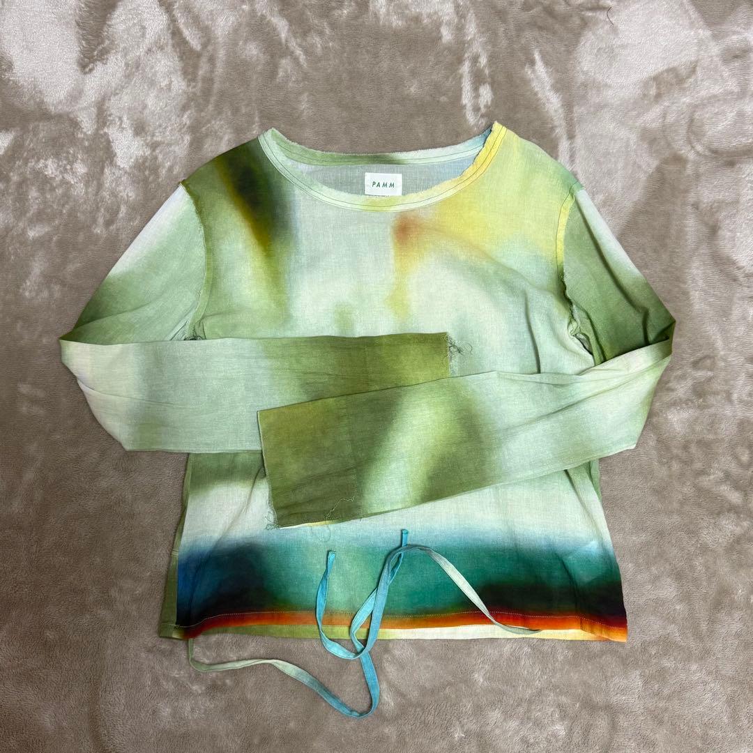 PAMM 「たしかにそこにあった夜」のガーゼトップス 真夜中のバス