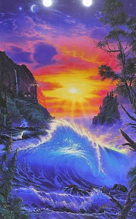 ラッセン【ドーン オブ ライト】 シルクスクリーン