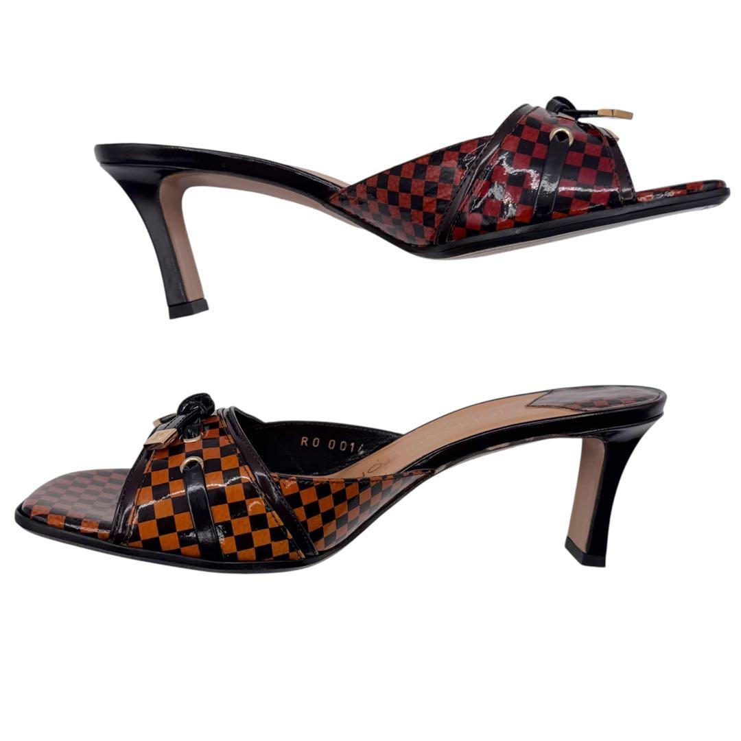 LOUIS VUITTON ルイヴィトン ダミエ ミュール 36 ヒール