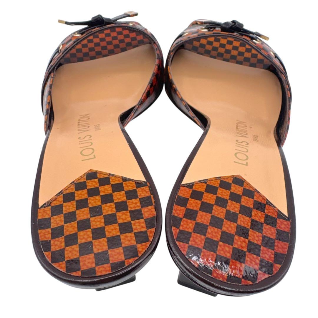 LOUIS VUITTON ルイヴィトン ダミエ ミュール 36 ヒール