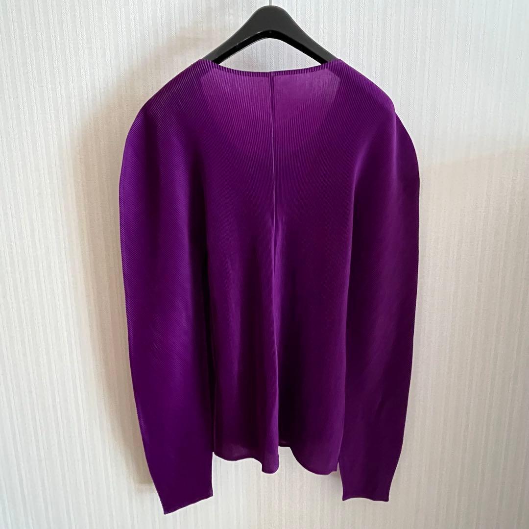 PLEATSPLEASE イッセイミヤケ ミストアンサンブル　パープル