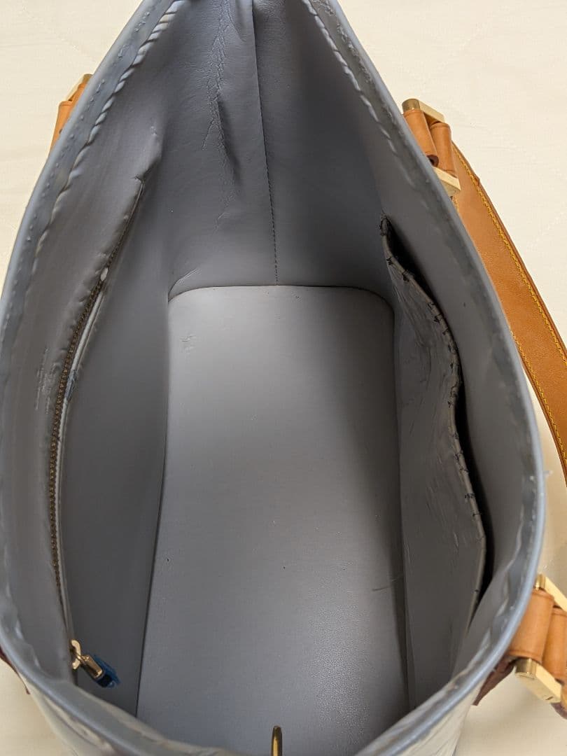 ジャンク ルイ・ヴィトン ヴェルニ ハンドバッグ 保存袋付　トート