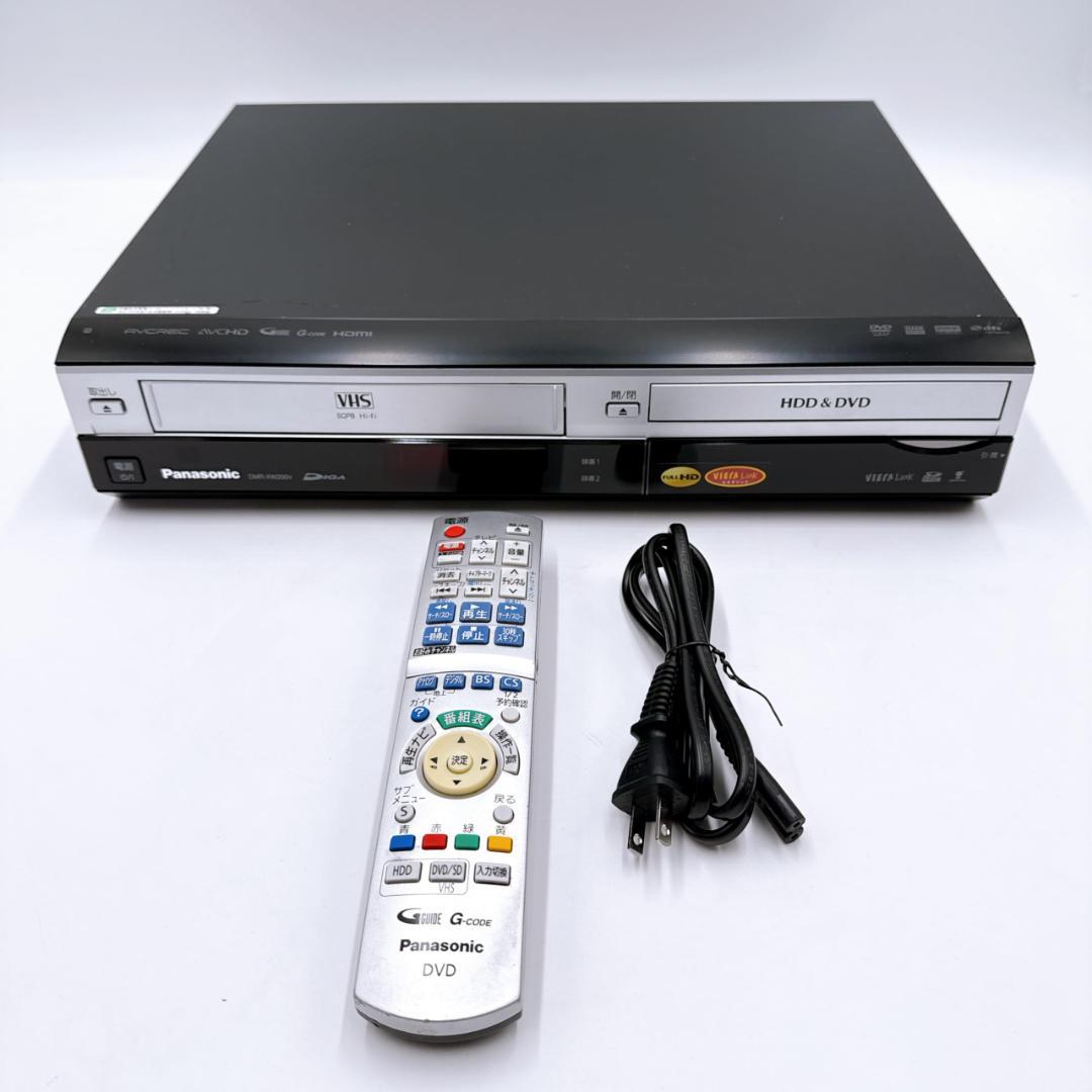 パナソニック DVDレコーダー VHSビデオ一体型 DMR-XW200V