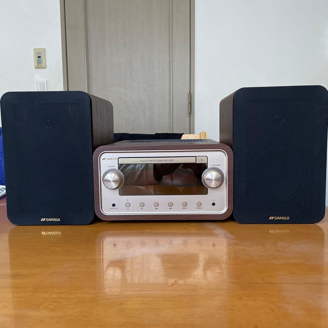 SANSUI CDステレオシステム SMC-300BT