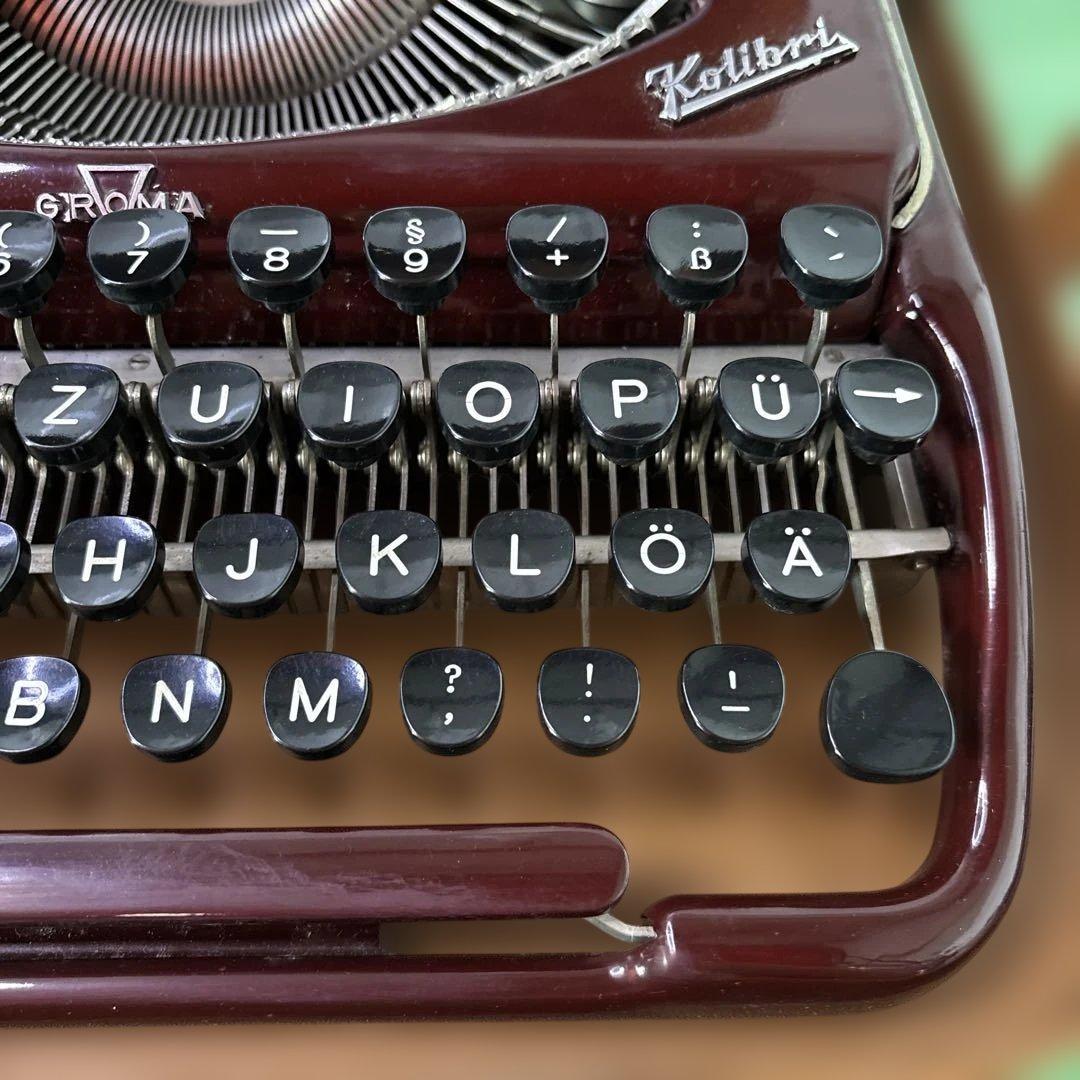 Groma Kolibri タイプライター アンティーク【ケース付き】