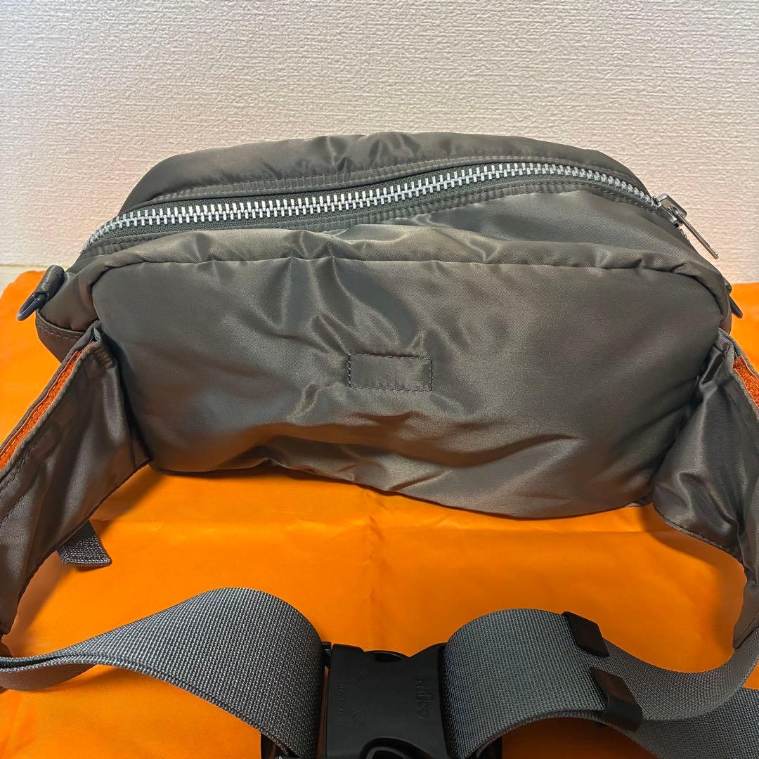 【未使用】ポーター　タンカー　ウエストバッグ　シルバーグレー