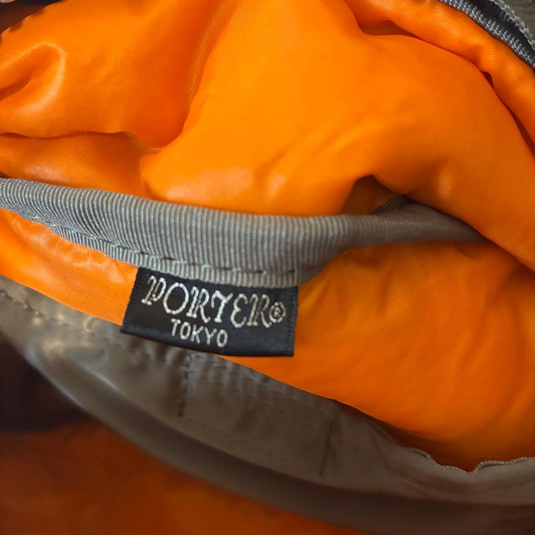 【未使用】ポーター　タンカー　ウエストバッグ　シルバーグレー