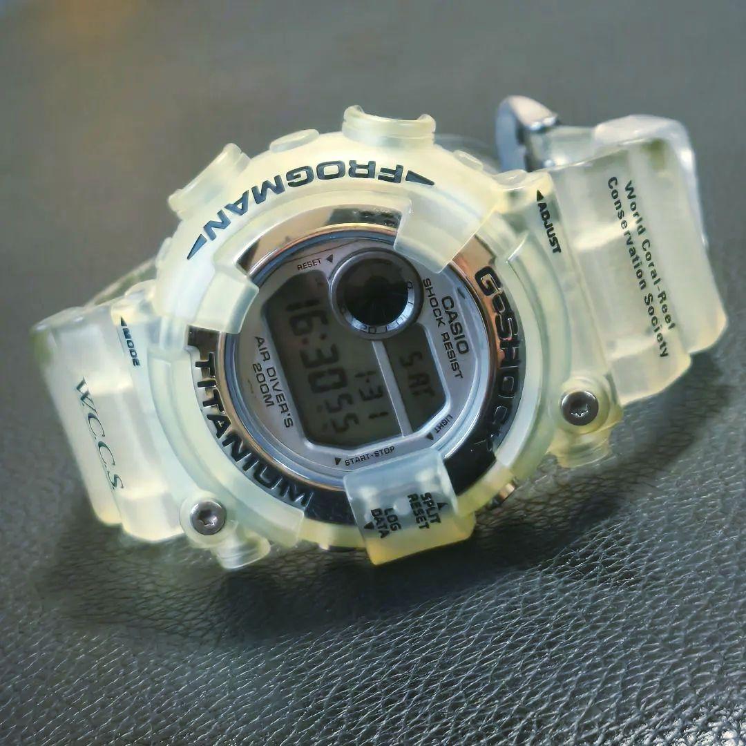 極美品/激レア G-SHOCK DW-8201WC W.C.C.S フロッグマン