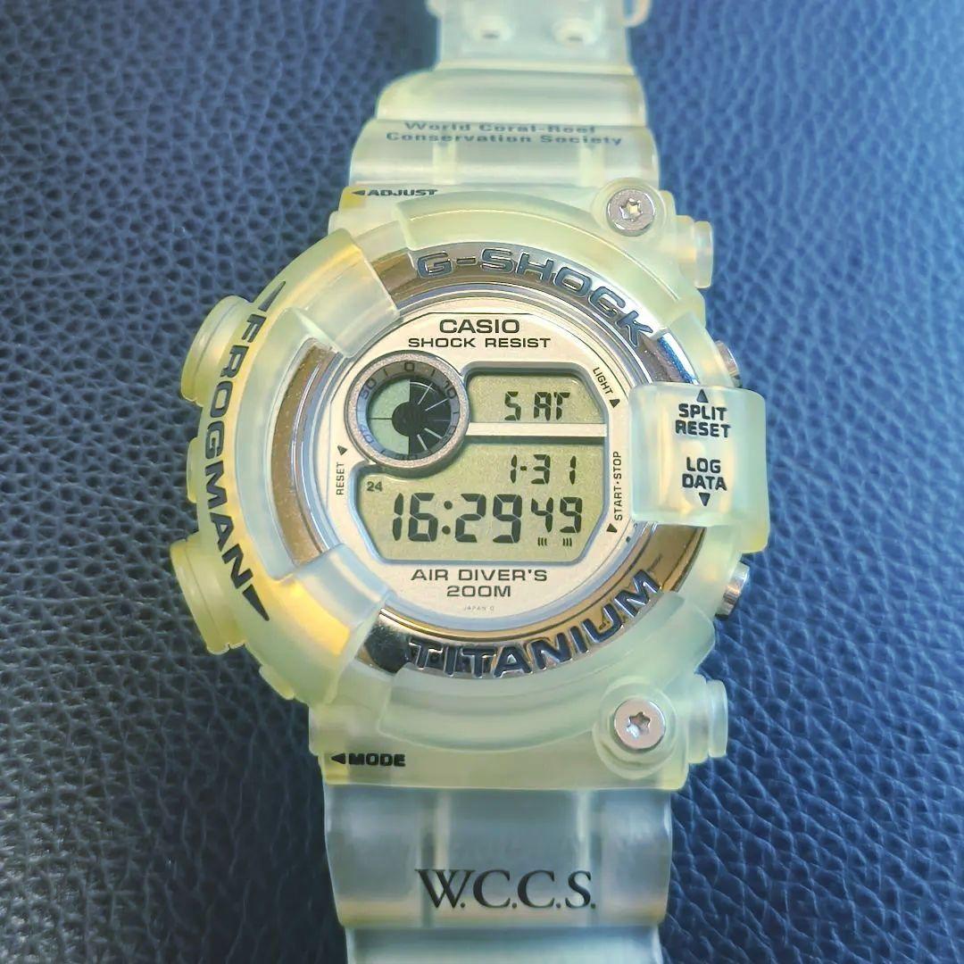 極美品/激レア G-SHOCK DW-8201WC W.C.C.S フロッグマン