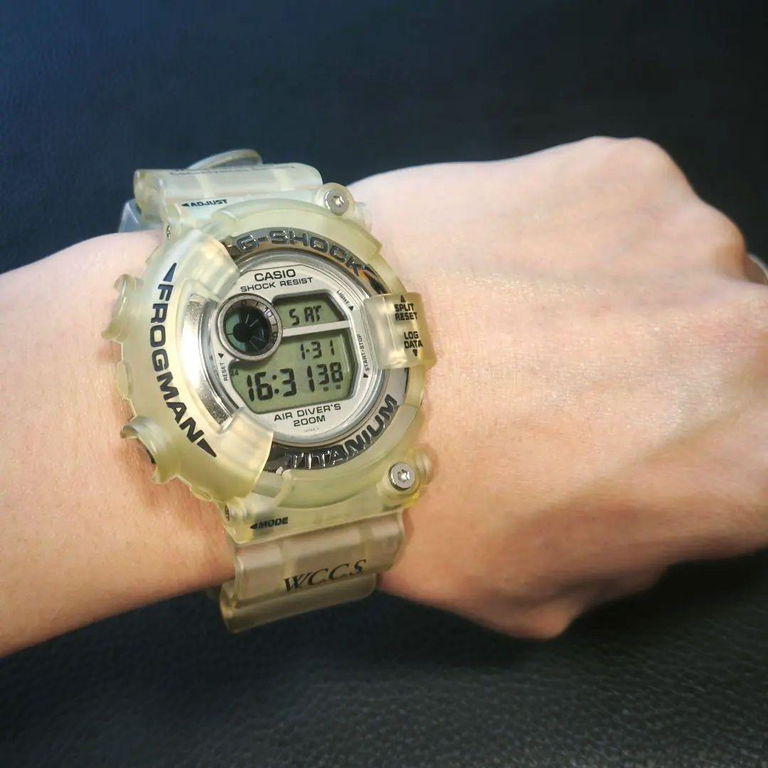 極美品/激レア G-SHOCK DW-8201WC W.C.C.S フロッグマン