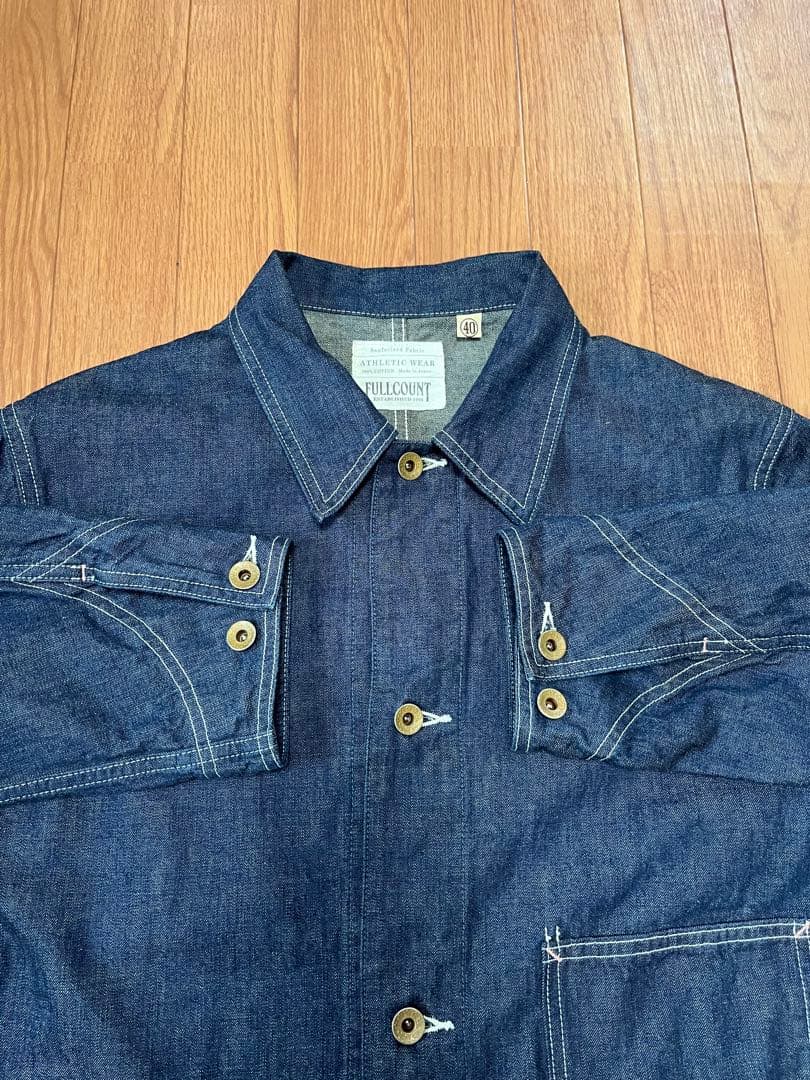 ジャケット・アウター FULL COUNT 2015-1 Denim Chore Jacket