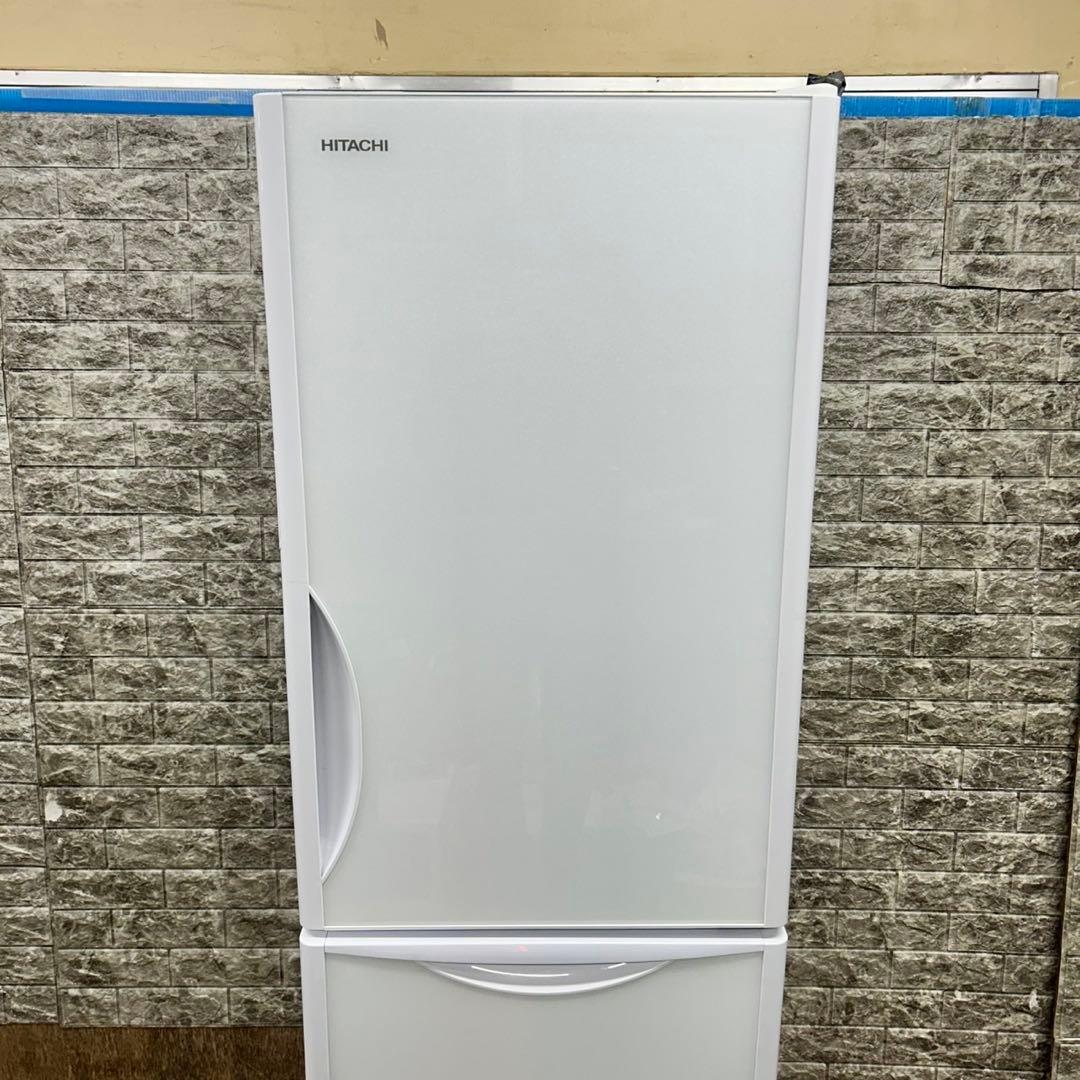 591 冷蔵庫　大型　300L〜400L 右開き　自動製氷機付　保証込　極美品