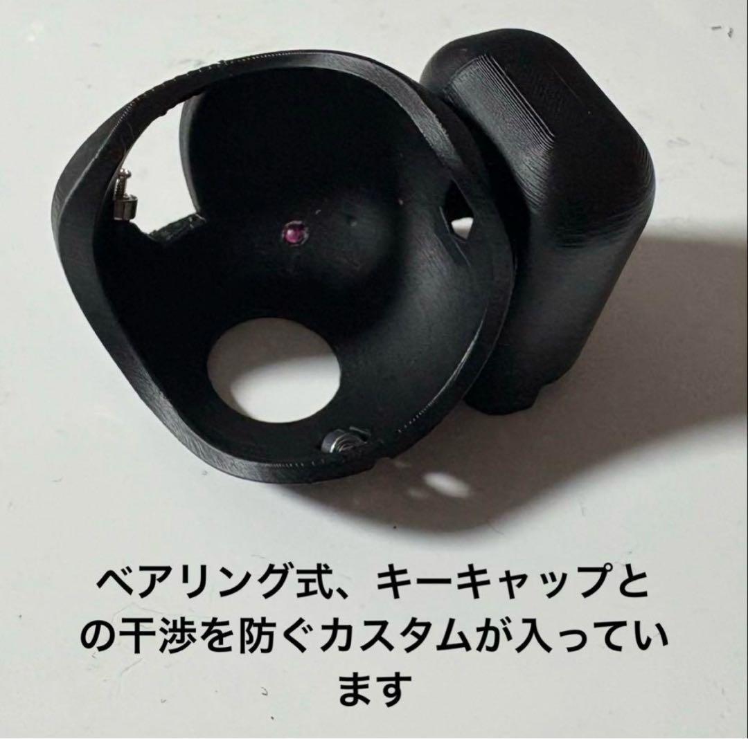 ロープロ無線Keyball39 ZMK ブラック 書斎モデル