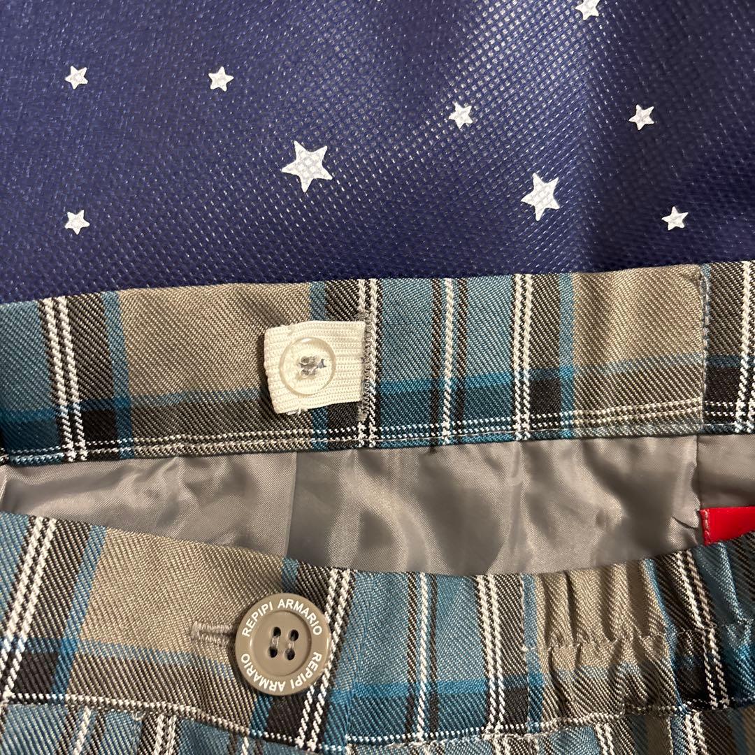 (リッチ) 値下げ！ネイビー ブレザー チェック柄スカート セット　卒業式