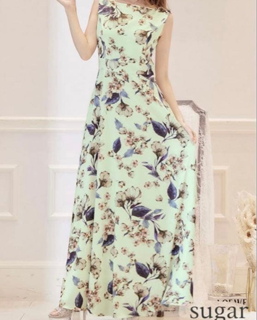 【値下げ】ドレス、キャバドレス、ロングドレス、エルケイ、M、4、銀座クチュール