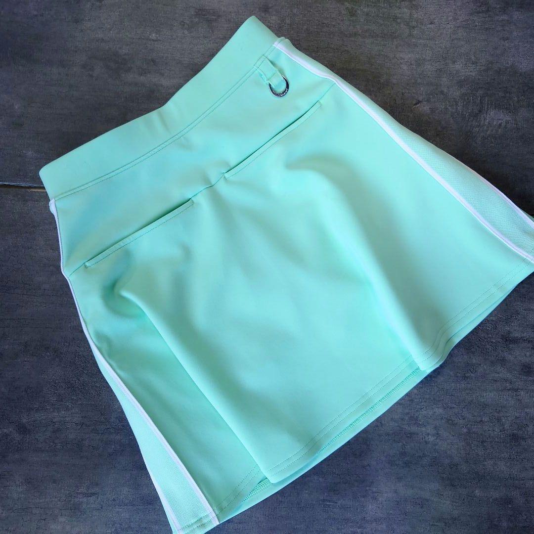 極美品 JUN&ROPE' GOLF ダンボールニット セットアップ ミント