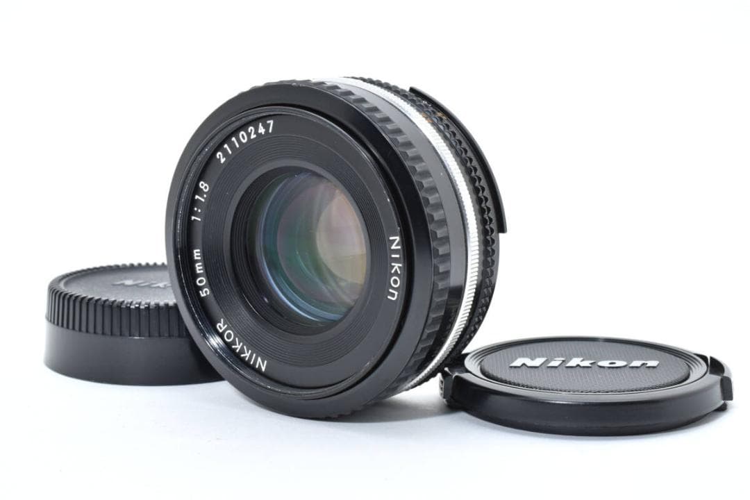 【美品】ニコン NIKON Ai-S NIKKOR 50mm F1.8 #21