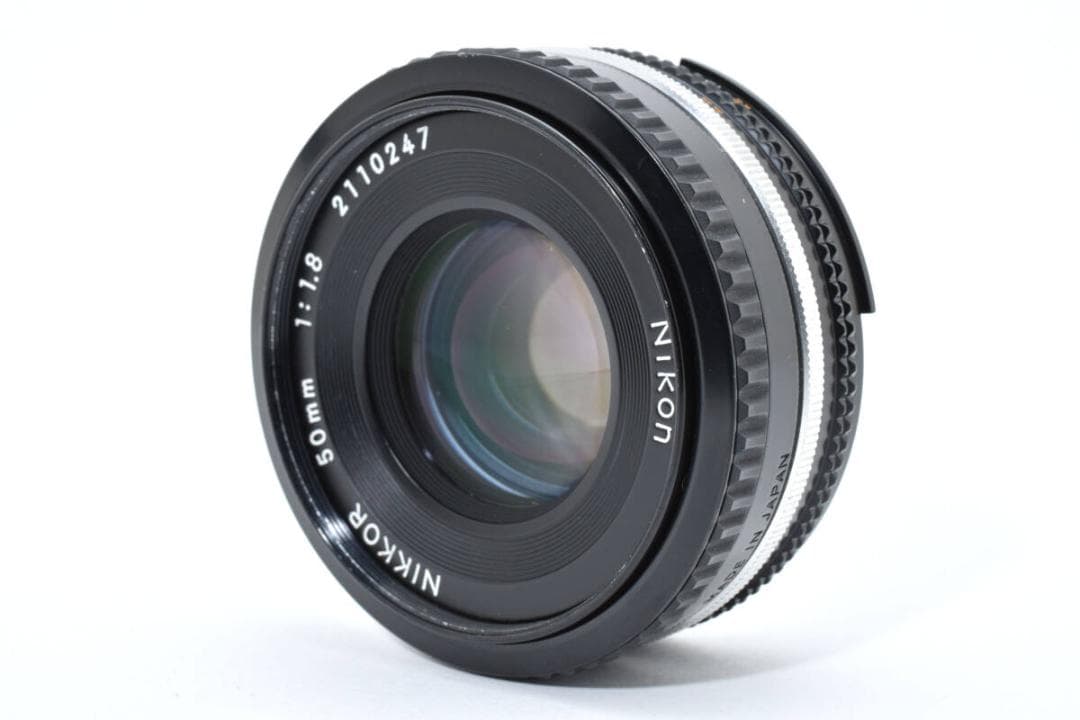 【美品】ニコン NIKON Ai-S NIKKOR 50mm F1.8 #21