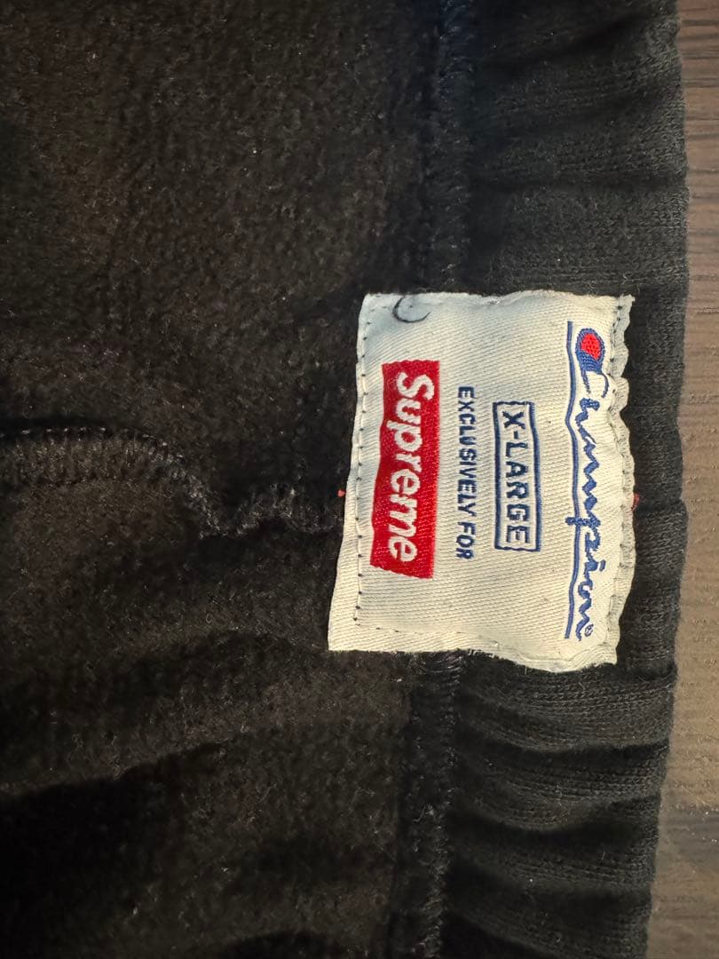 Champion x Supreme スウェットパンツ XL