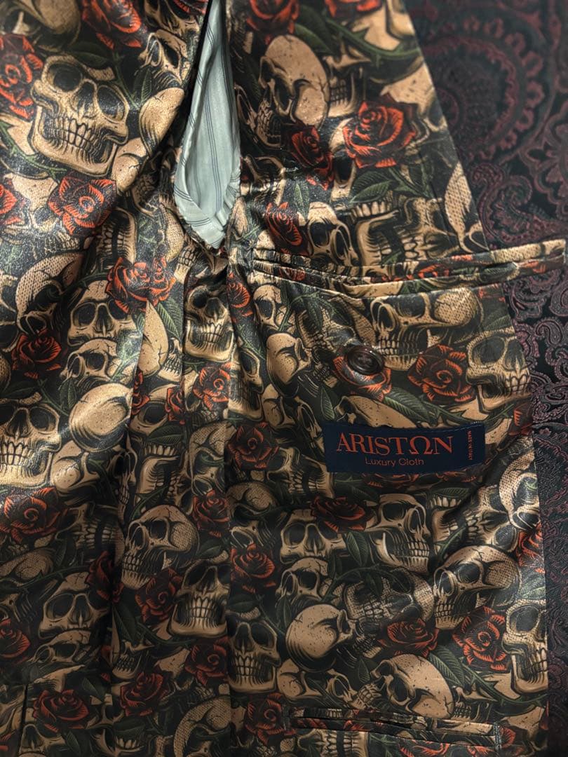 ARISTON Compliceペイズリー柄 オーダースーツ