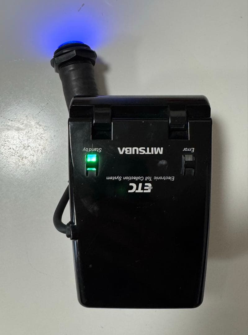 バイク用乾電池式ポータブルETC