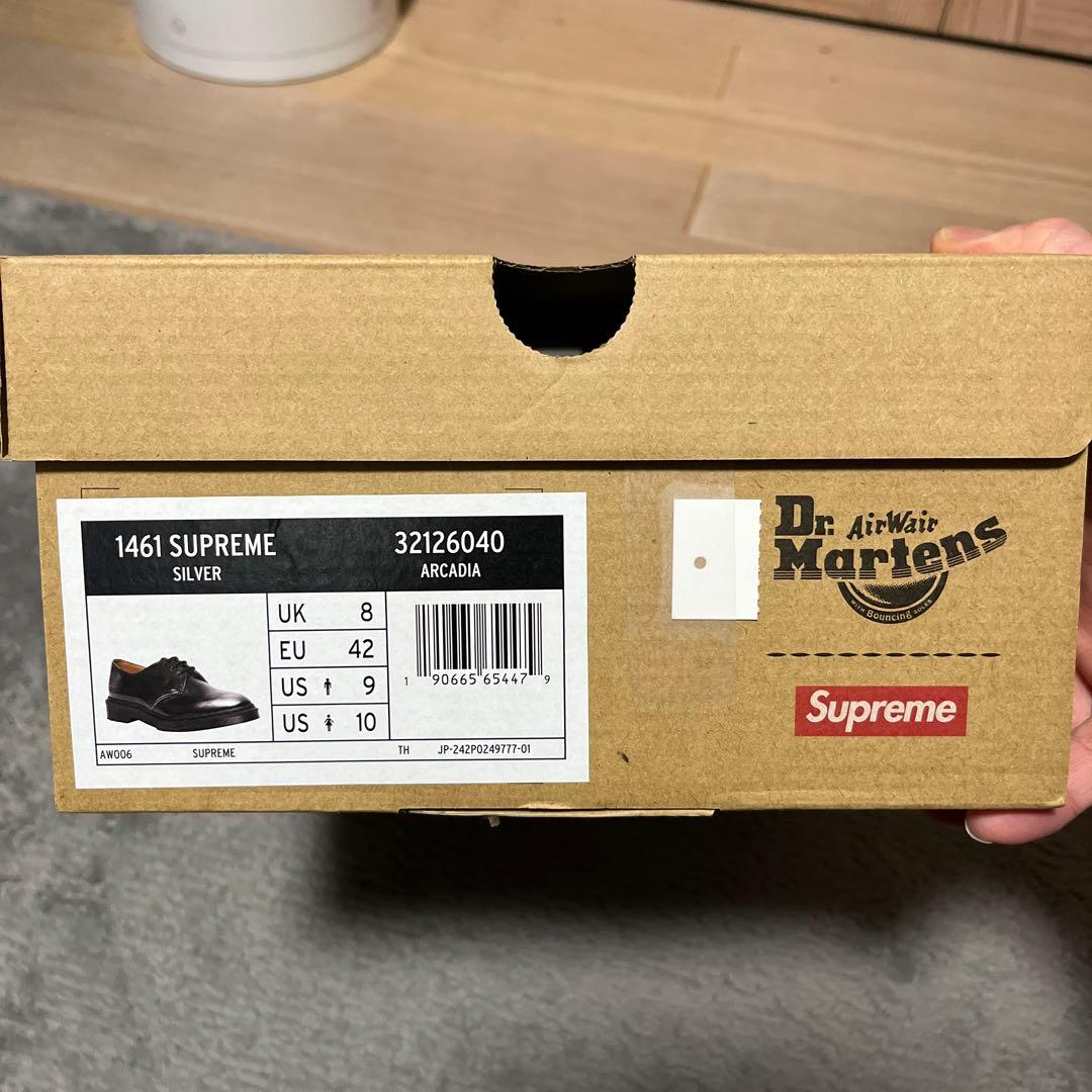 靴 Supreme Dr.Martens 1461 3-Eye Shoe 27cm