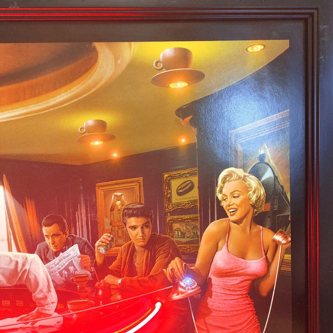 【希少】Java Dreams ネオンLEDライト壁掛け　レア　レトロ