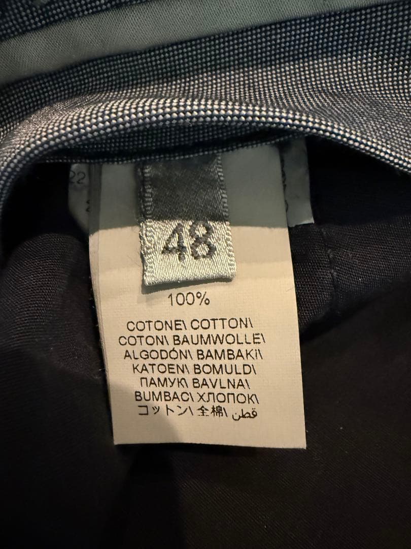 Brunello Cucinelliコットンギャバジントラウザーズ48