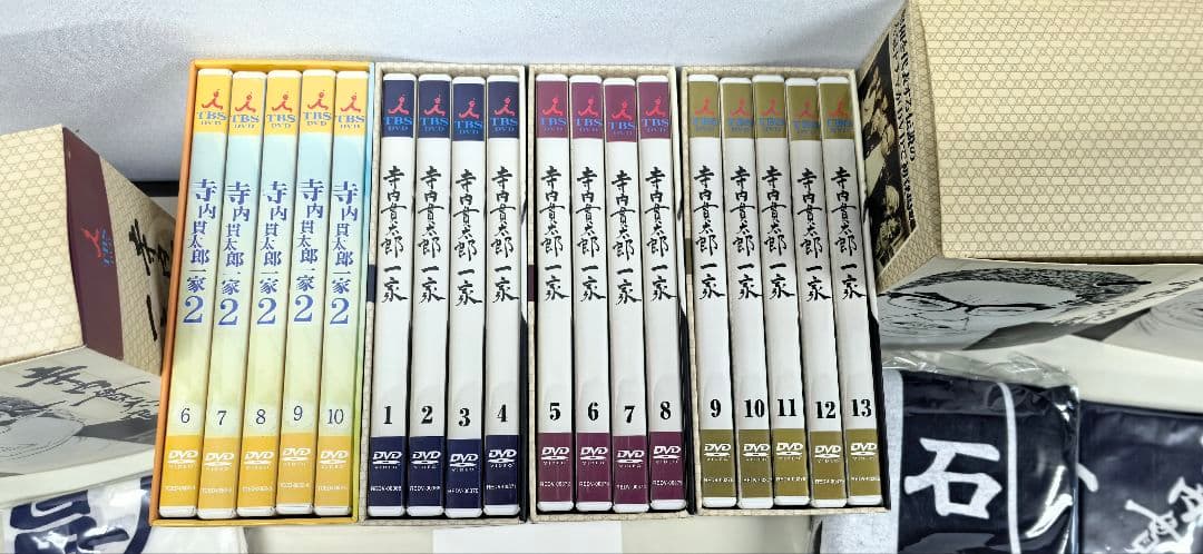 寺内貫太郎一家 DVD 全13巻、寺内貫太郎一家2後半のみ