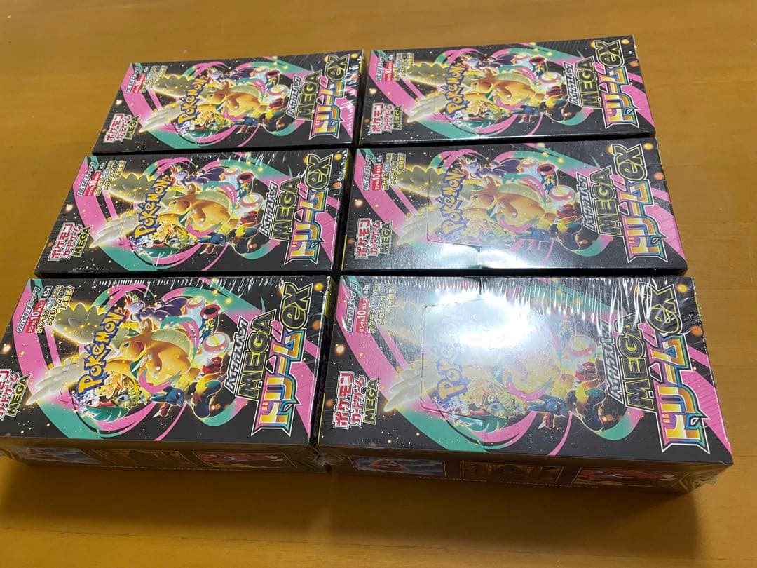 新品未開封【シュリンク付き】MEGAドリームex 6BOX