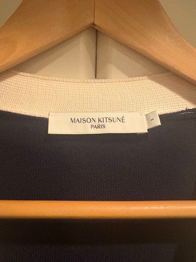 【新品未使用】MAISON KITSUNÉ カーディガンLサイズ