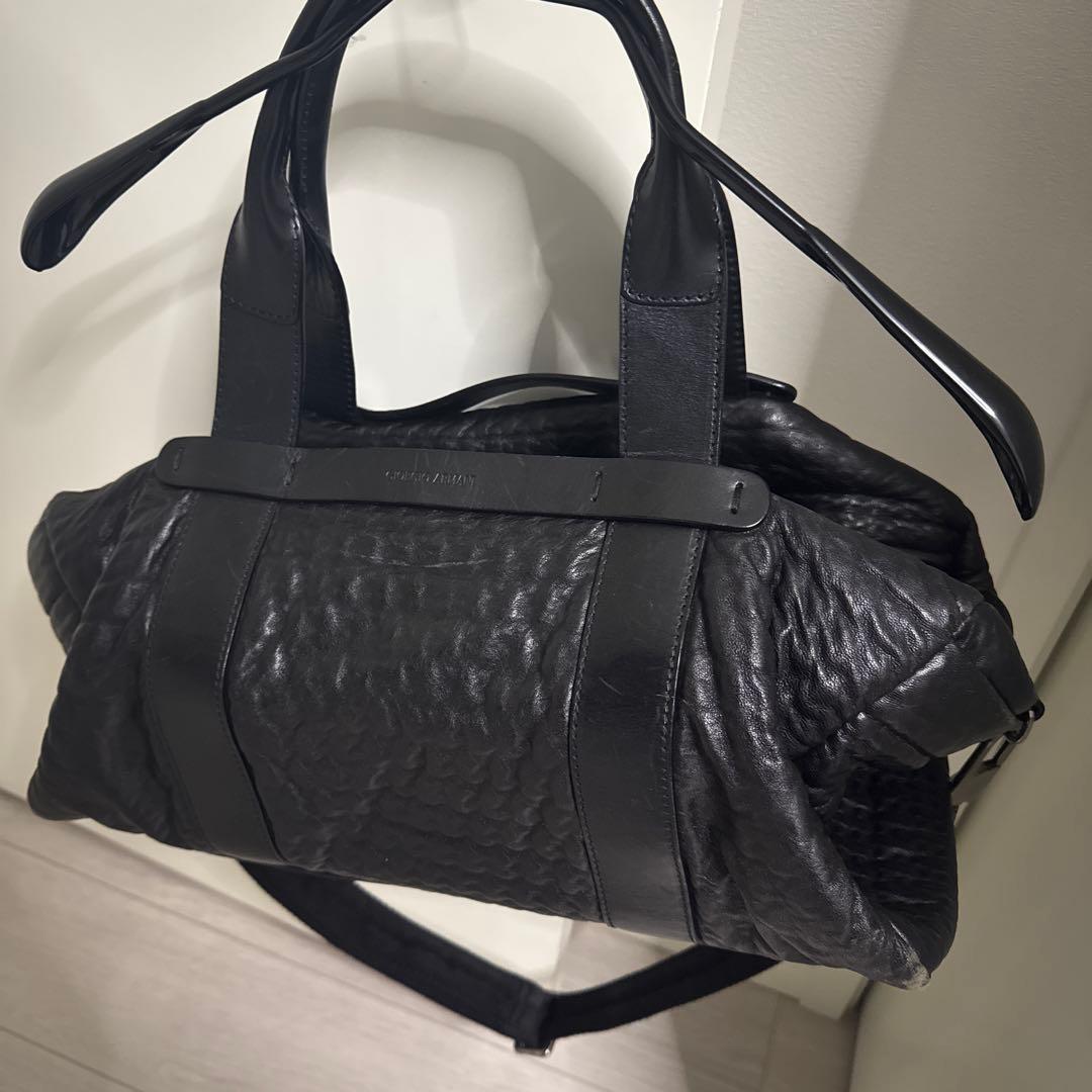 ボストンバッグ　ジョルジオアルマーニ　高級　今回のみ限定値下げ！