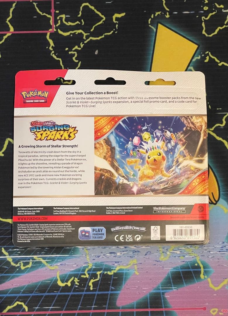 ポケモンカード スリーニングスパークスセット