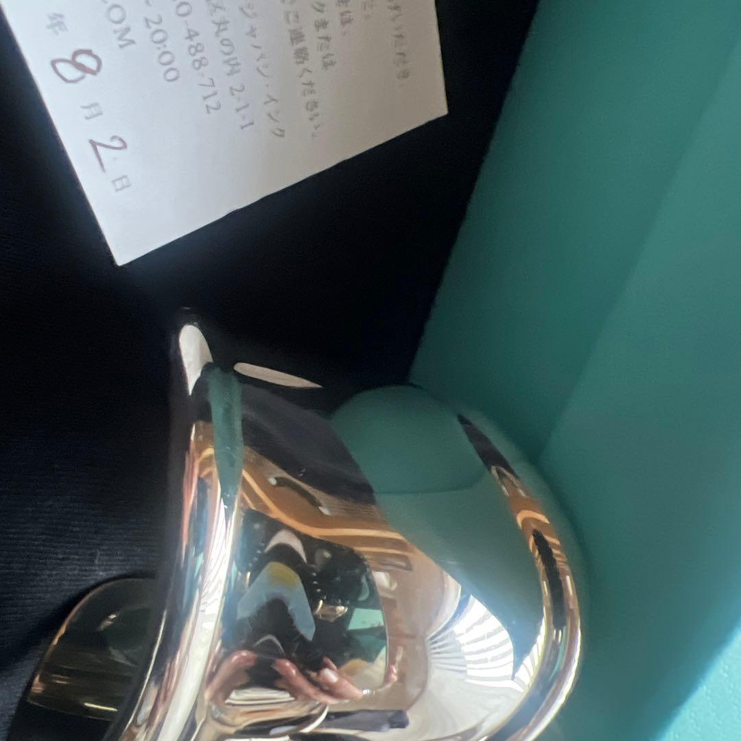 最後の値下げです。ティファニーボーンカフ左手用