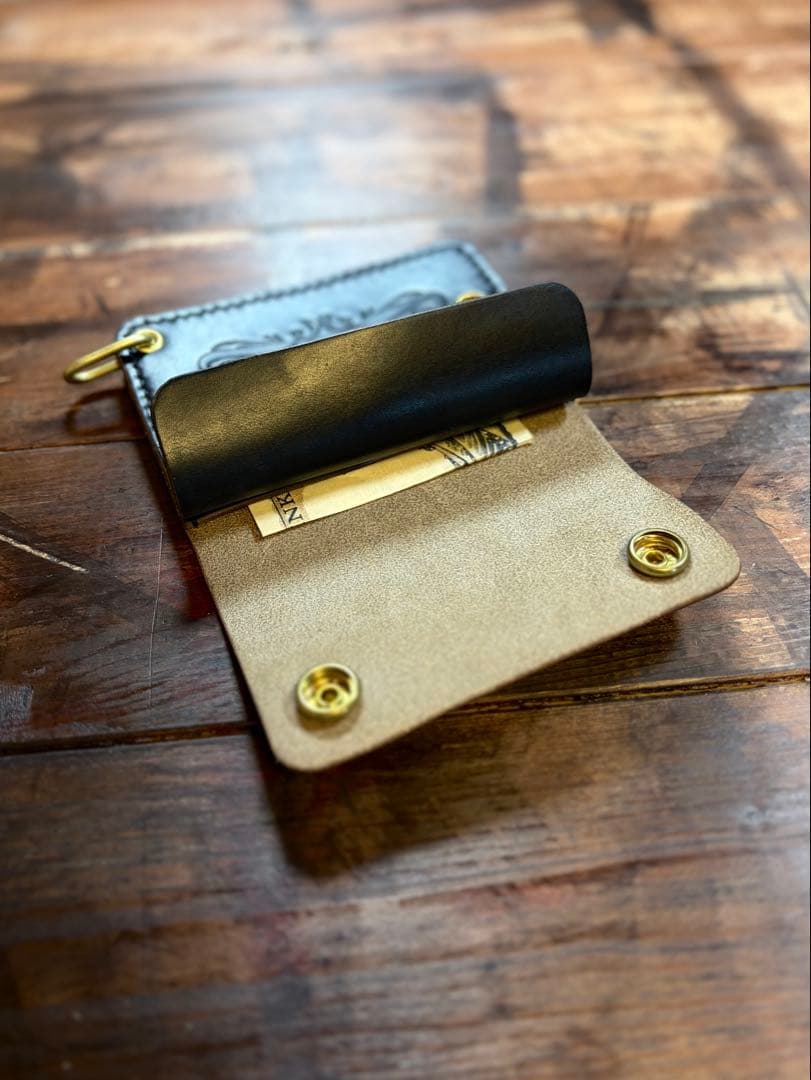 ミニトラッカーウォレット クロムエクセル