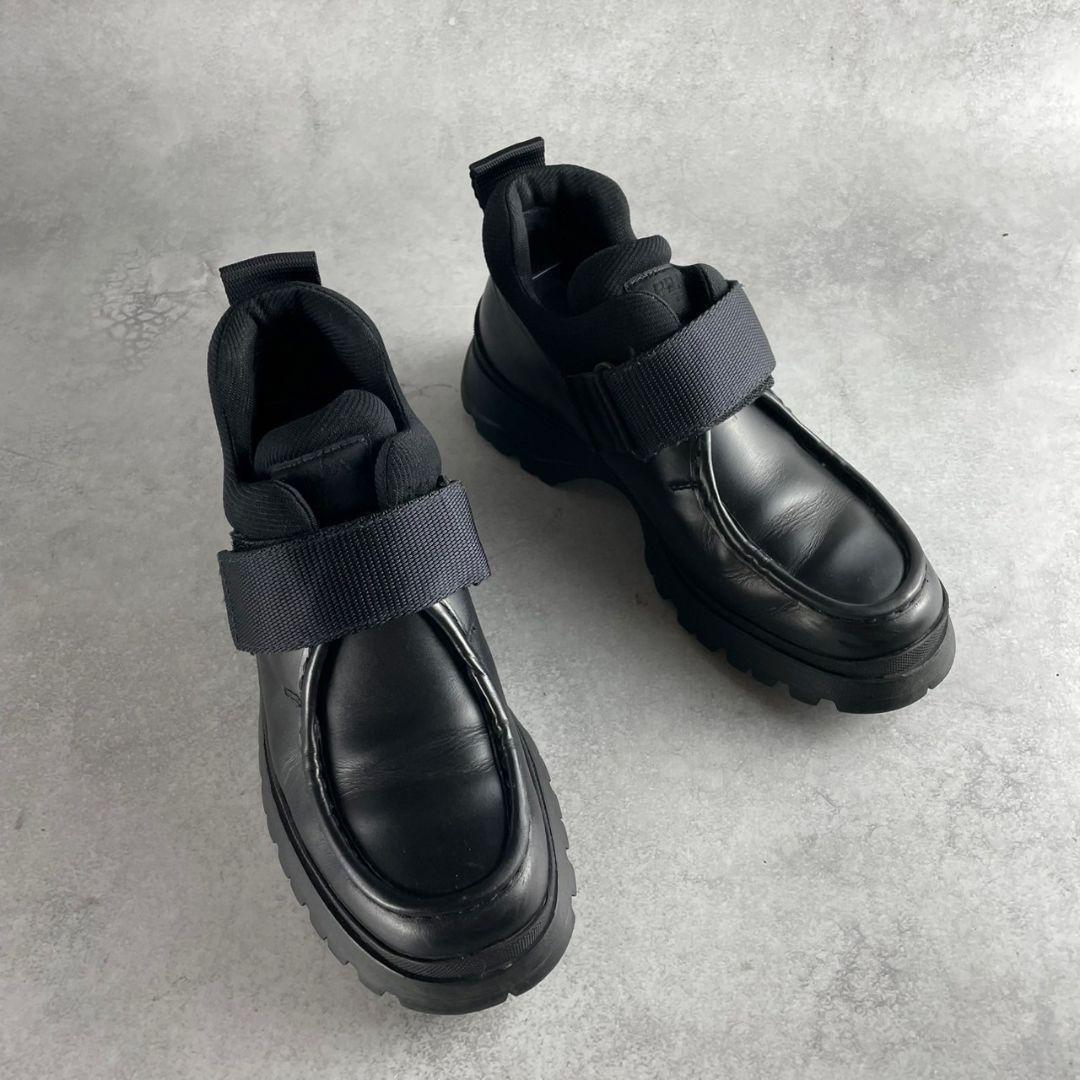 靴 PRADA archive velcro design shoes y2k