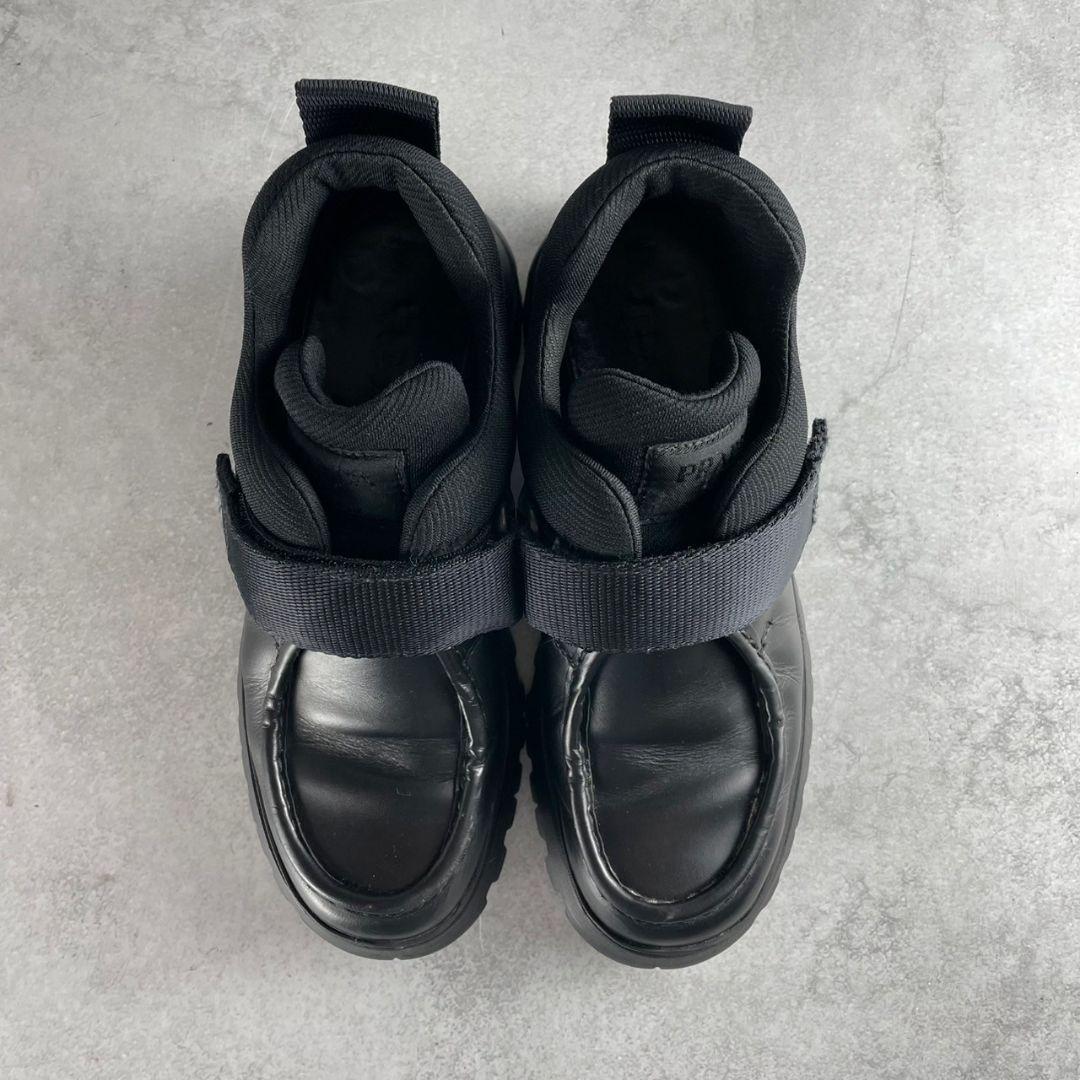 靴 PRADA archive velcro design shoes y2k