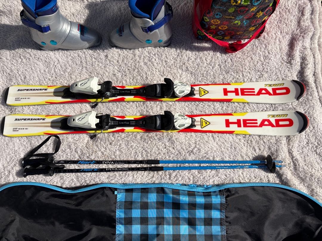 HEAD 子供用スキーセット
