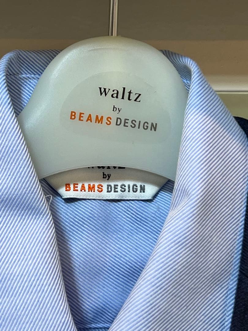 【150㎝ 】waltz by BEAMS DESIGNネイビーチェック スーツ