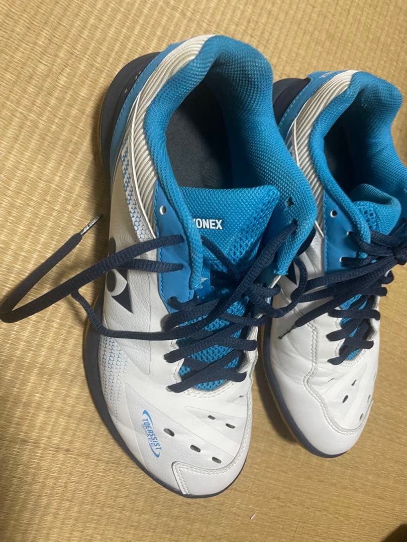 パワークッション 65Z SHB65Z3 ホワイト×ブルー26.5cm